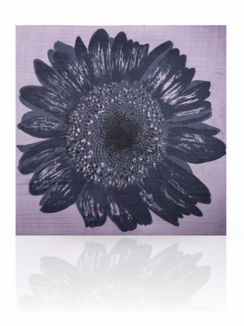 Палантин Женский S-SUNFLOWER/LILAC